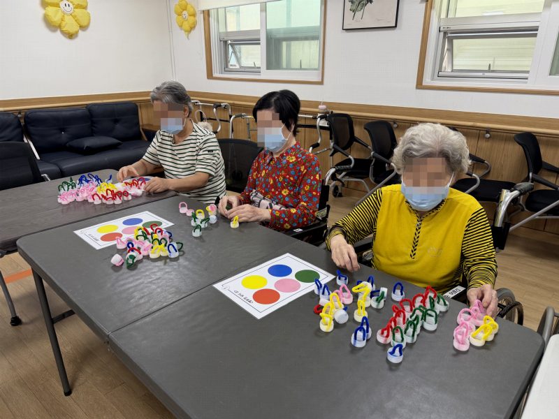 인지 교구 활동 모습 2