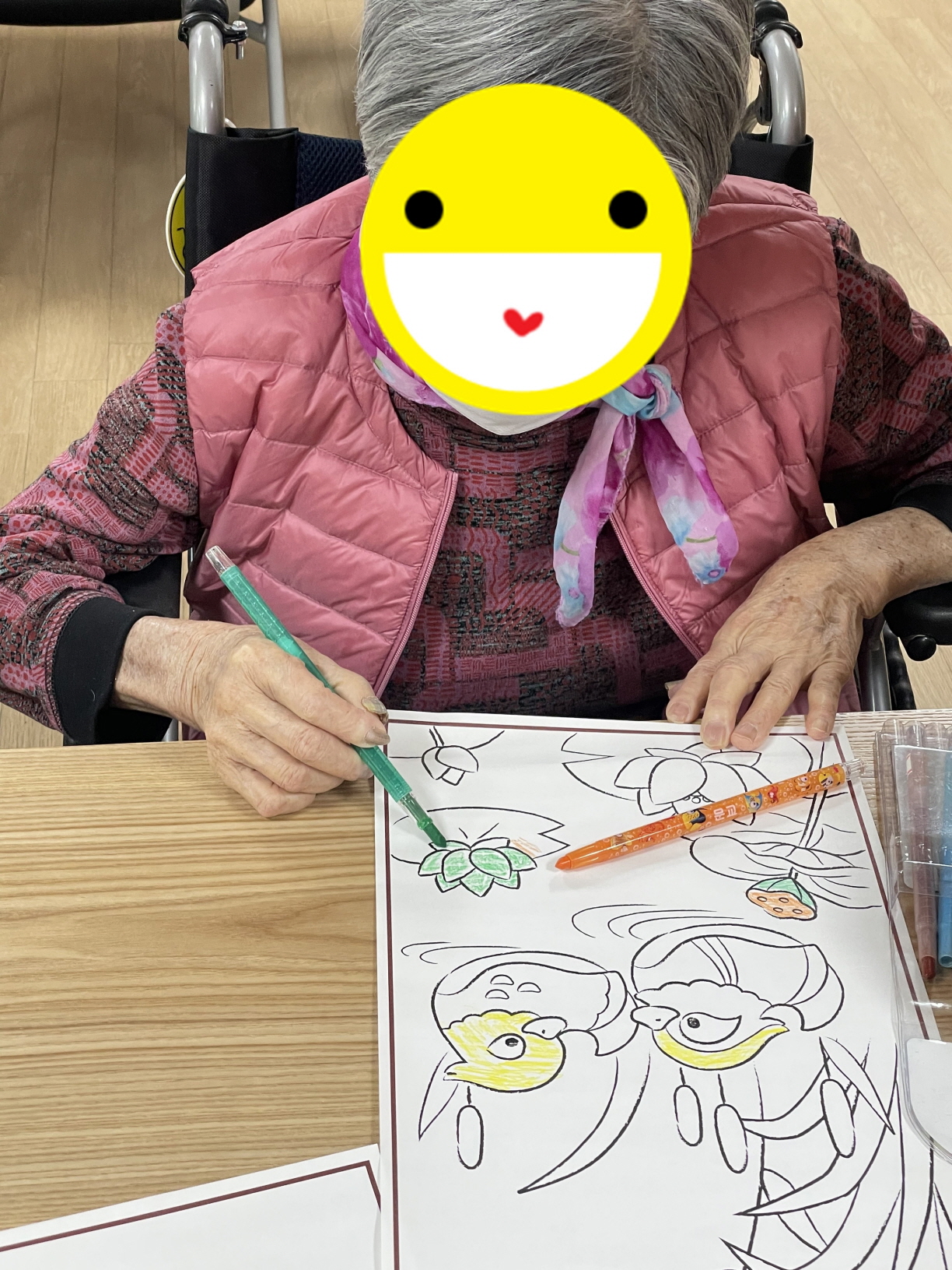 23.02.21. (화) _ 원앙족자 만들기